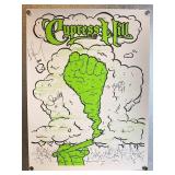 Signed Cypress Hill Poster. Rolled 18x24