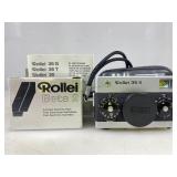 Rollei 35S 35mm Film Camera w/ Flash Attachment &
