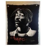 Velvet Tupac Painting by Romero. Unframed 18x24