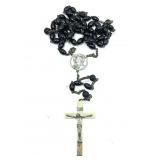 Chapel Sterling Rosary Necklace, Tw 32g, Sz 32in