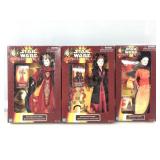 3 Star Wars Episode 1 Queen Amidala Dolls By