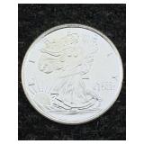 1/10 Ozt .999 Fine Silver Round Walking Liberty