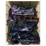 Large Assortment Fashion Glasses. Readers,