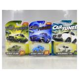 3 NIP CarTuned Die Cast Cars