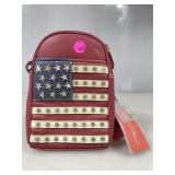 NWT Montana West Red USA Mini Backpack/Sling Bag