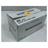 100 Rounds 45 ACP Ammo - 230gr FMJ