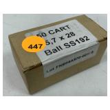 50 Rounds 5.7x28 Ammo - Ball SS192