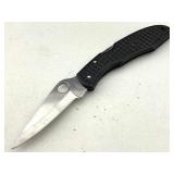 Spyderco Pocket Knife AUS 8 - Made in Seki City