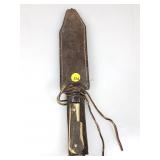Antique Antler Handle Boning Knife Size With