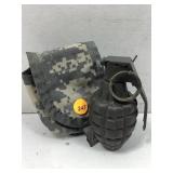 Dummy Practice Grenade with Pouch