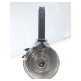 50 Round Drum Mag 40 S&W for Glock or Compatible