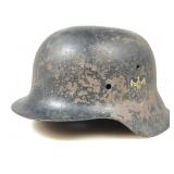 WWII German Nazi Helmet with Bring Back Papers -