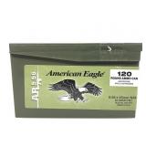 120 Rounds 5.56 Ammo in Plastic Mini Can
