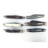 Vtg Pocket Knives - Schrade, Frontier and more