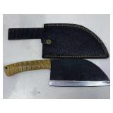 Hand Made Damascus Steel Knife with Custom Handle
