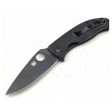 Spyderco Pocket Knife 8Cr13MoV - Made in China