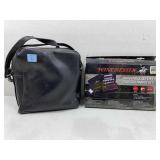New Gun Cleaning Kit and Vtg Leather Bag