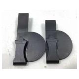 Pair Pocket Clip Holsters sizes 2 & 4