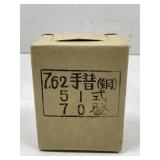 70 Rounds 7.62x25 Tokarev Ammo - Packaged for
