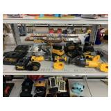 Large Variety of DeWalt Power Tools.