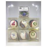 Mixed lot of commemorate baseballs