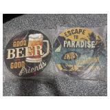 Pair new 16 in Wall Hanging Signs