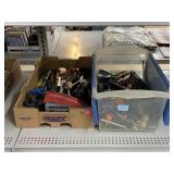 Assorted Tools. Staple Gun, Wrenches, Levels &