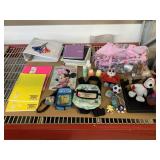 Notebooks, Paints, Stuffed Animals & More