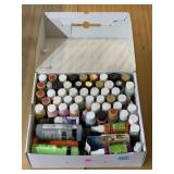 Assorted Paints. Acrylic & Fabric Spray