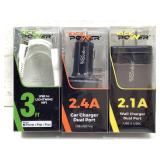 Three new kick power items at original packaging