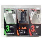 Three brand new kick power items still in