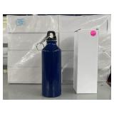 23 Dark Blue Gandeer Water Bottles In Boxes
