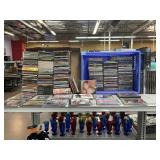 Large Collection of CD's , Star Wars DVD Set, and