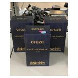 3 Cruze Cocktail Shakers In Box