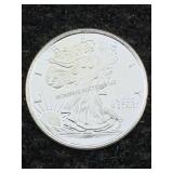 1/10 Ozt .999 Fine Silver Round Walking Liberty