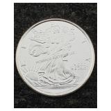 1/10 Ozt .999 Fine Silver Round Walking Liberty
