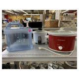 Small Kitchen Appliances and Water Jug
