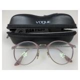 Pair of Vogue reading glasses in a hard shell