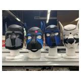 Variety of Colorful Neoprene Puppy Hoods/Masks.