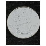 1/10 Ozt .999 Fine Silver Round Walking Liberty