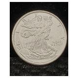 1/10 Ozt .999 Fine Silver Round Walking Liberty
