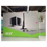2 21.5 inch Acer Monitors in Boxes. Model