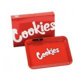 LED Rolling Tray By Glow Tray. Cookies V3 Red