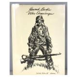 Howard Brodie Signed War Drawings Book