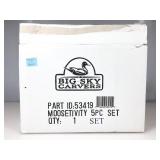Big Sky Carvers ï¿½Moosetivityï¿½ 5 Pc Nativity Set