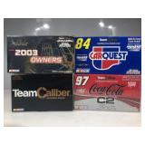 NIB Die-Cast Owners Series Racing Cars & Bank