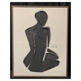 Titled neutral nudes by artist Anne Tavoletti,