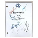 That 70ï¿½s Show Facsimile Cast Signed Pilot Script