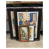 Framed Prints and Impasto Painting of Basilica -
