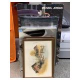 5 Assorted Art Deco. Michael Jordan Canvas, Last